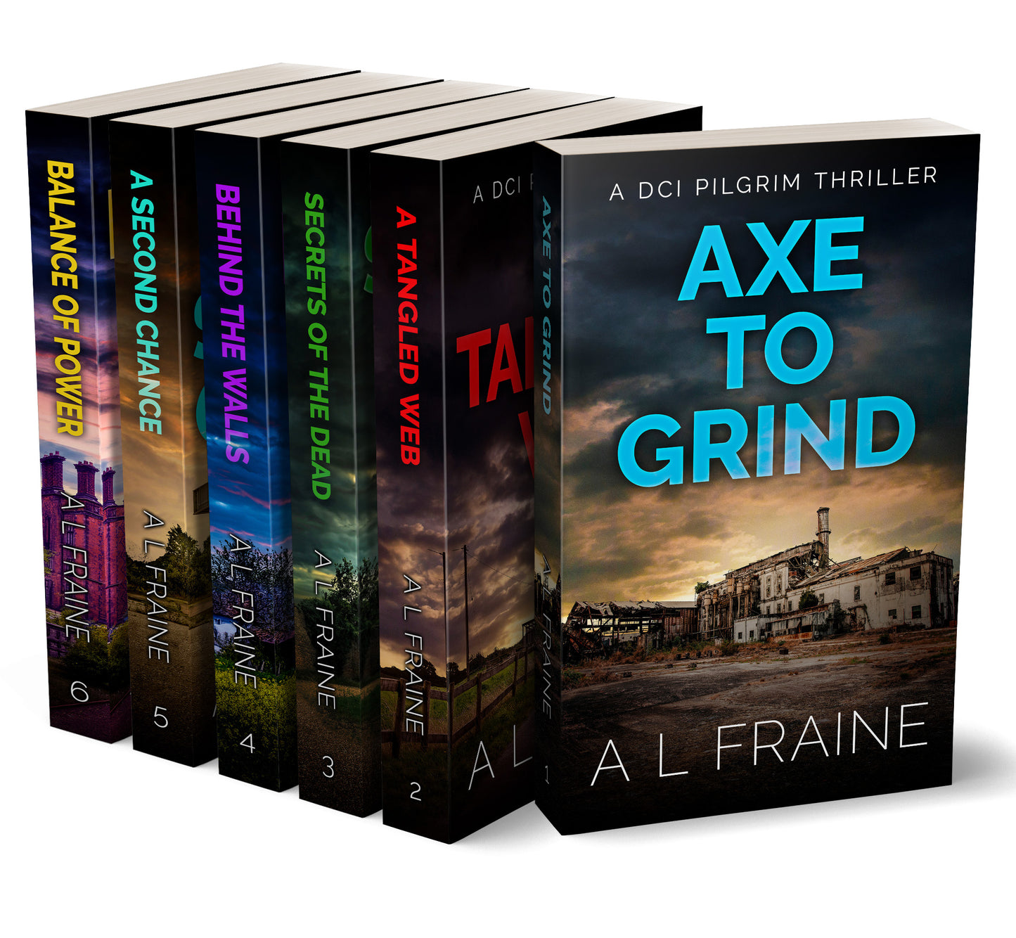 The DCI Pilgrim Crime Thrillers - PAPERBACKS - 6 Book Bundle