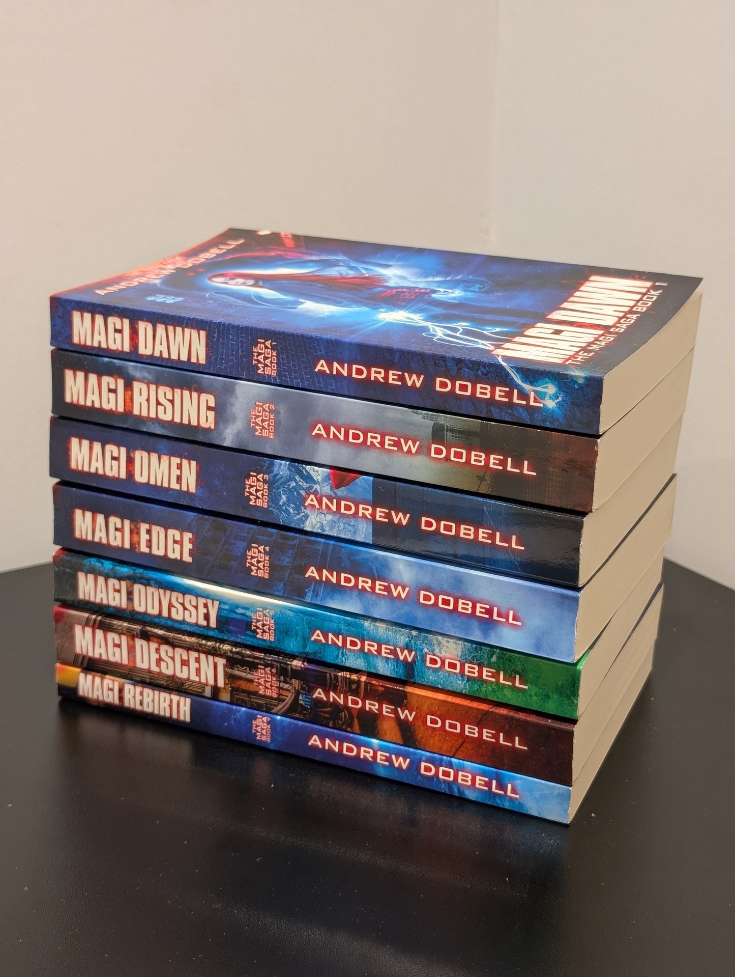SIGNED PAPERBACKS: The Magi Saga: Books 1 to 7: Out-of-Print