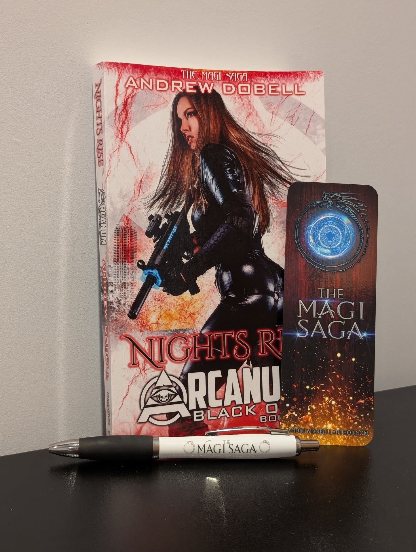 SIGNED PAPERBACK | Arcanum Black Ops: Out of Print Cover