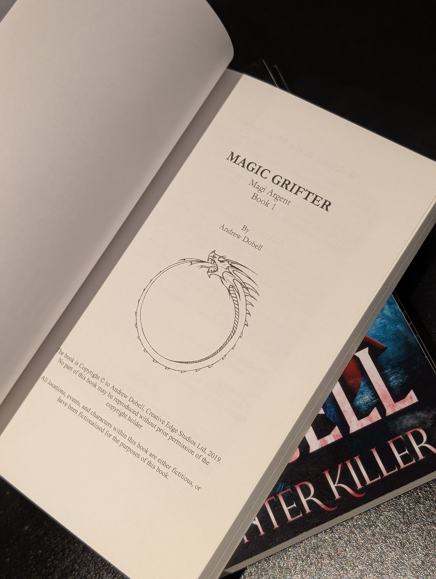 SIGNED PAPERBACKS | Magi Argent, Complete Series - Out of print covers