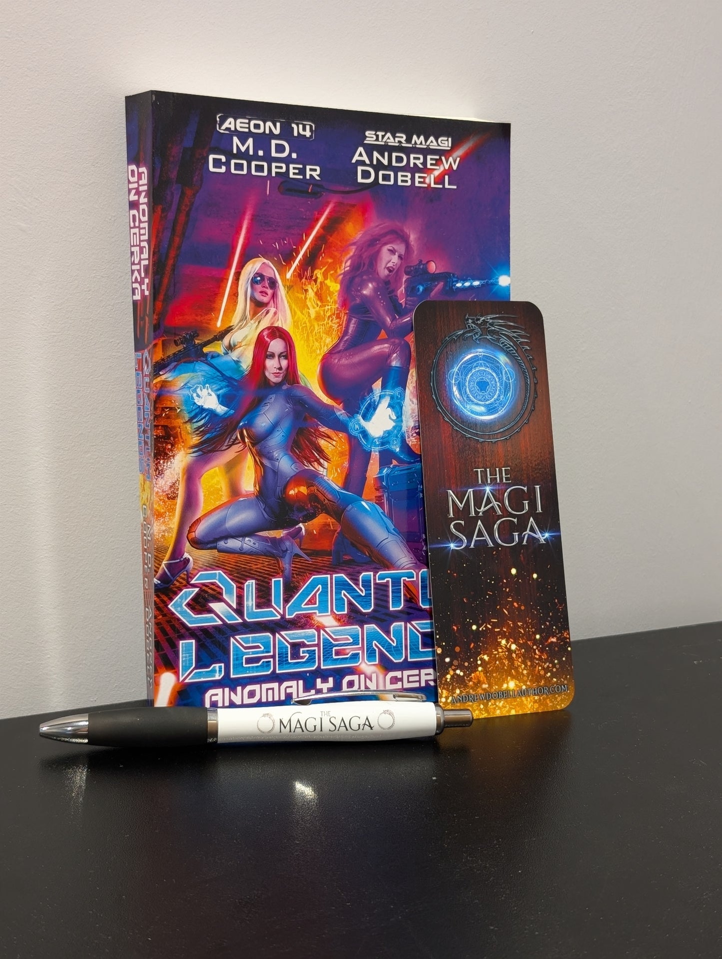 SIGNED PAPERBACK | Anomaly on Cerka: Quantum Legends 1