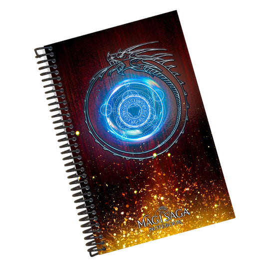 A Magi Saga Notebook - Magi Dawn Cover - Spiral Bound