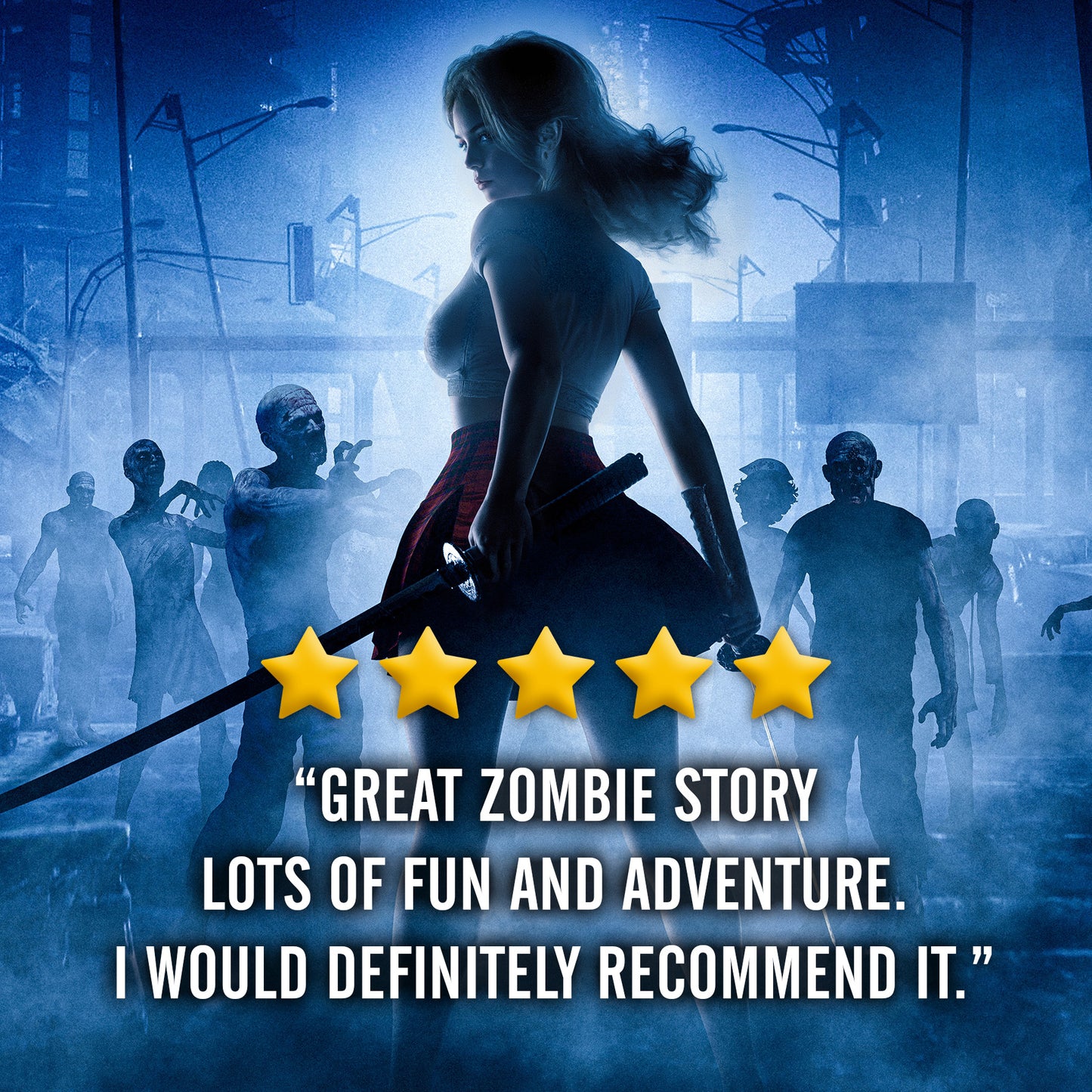 Zombie Killin' Blonde - A Zombie Apocalypse Adventure (Wasteland Road Knights) PAPERBACK