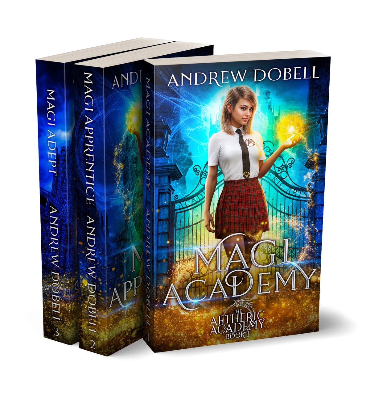 SIGNED PAPERBACKS - Aetheric Academy - 3 Book Series