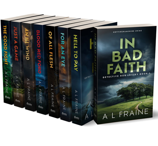 The Detective Loxley Crime Thrillers - PAPERBACKS - 8 Book Bundle