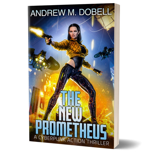 PAPERBACKS - The New Prometheus - Cyberpunk – Andrew Dobell Author