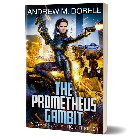 PAPERBACKS - The New Prometheus - Cyberpunk – Andrew Dobell Author