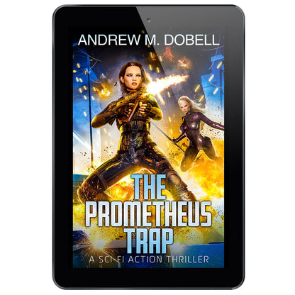 The Prometheus Trap, a cyberpunk action thriller series.