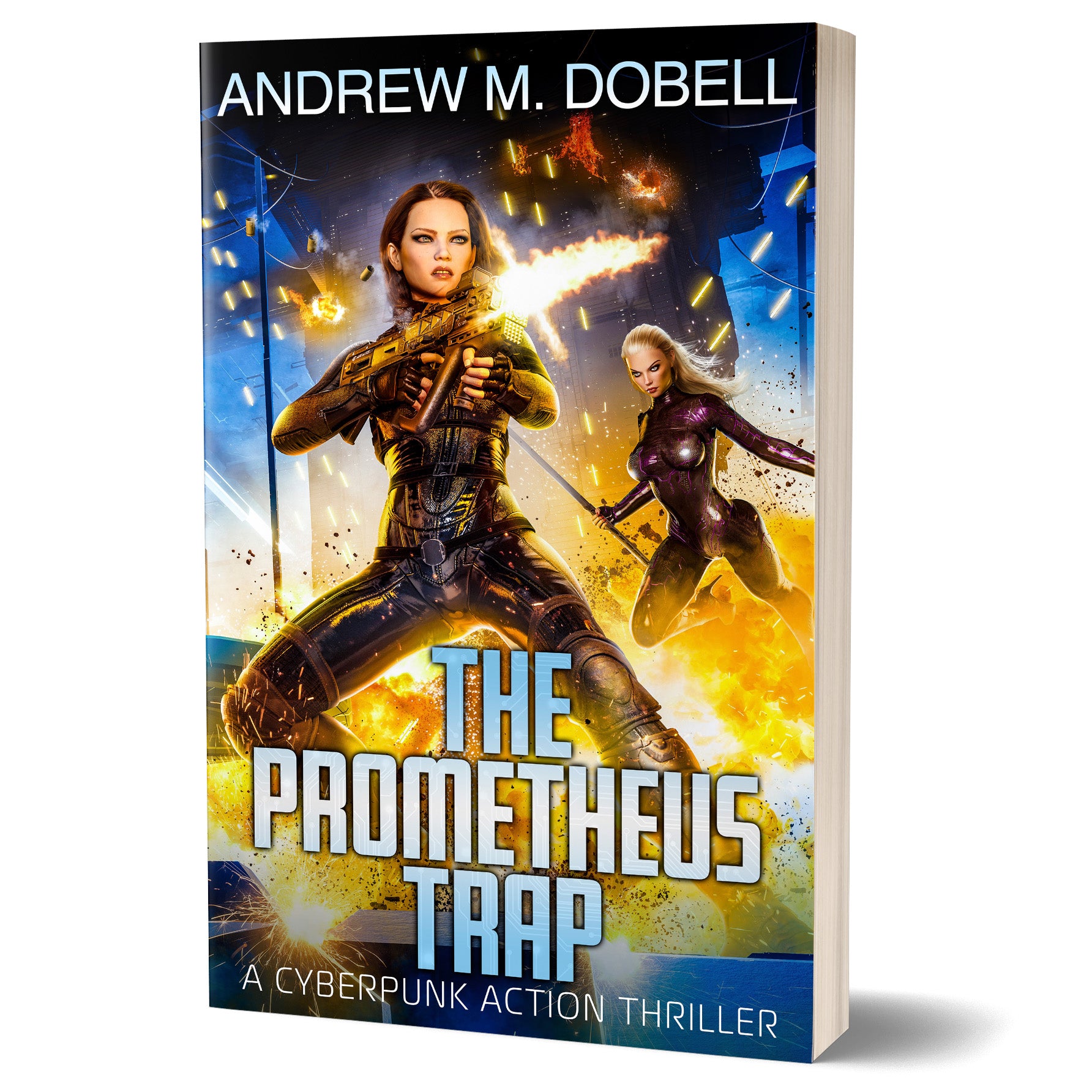 The Prometheus Trap, a cyberpunk action thriller series.