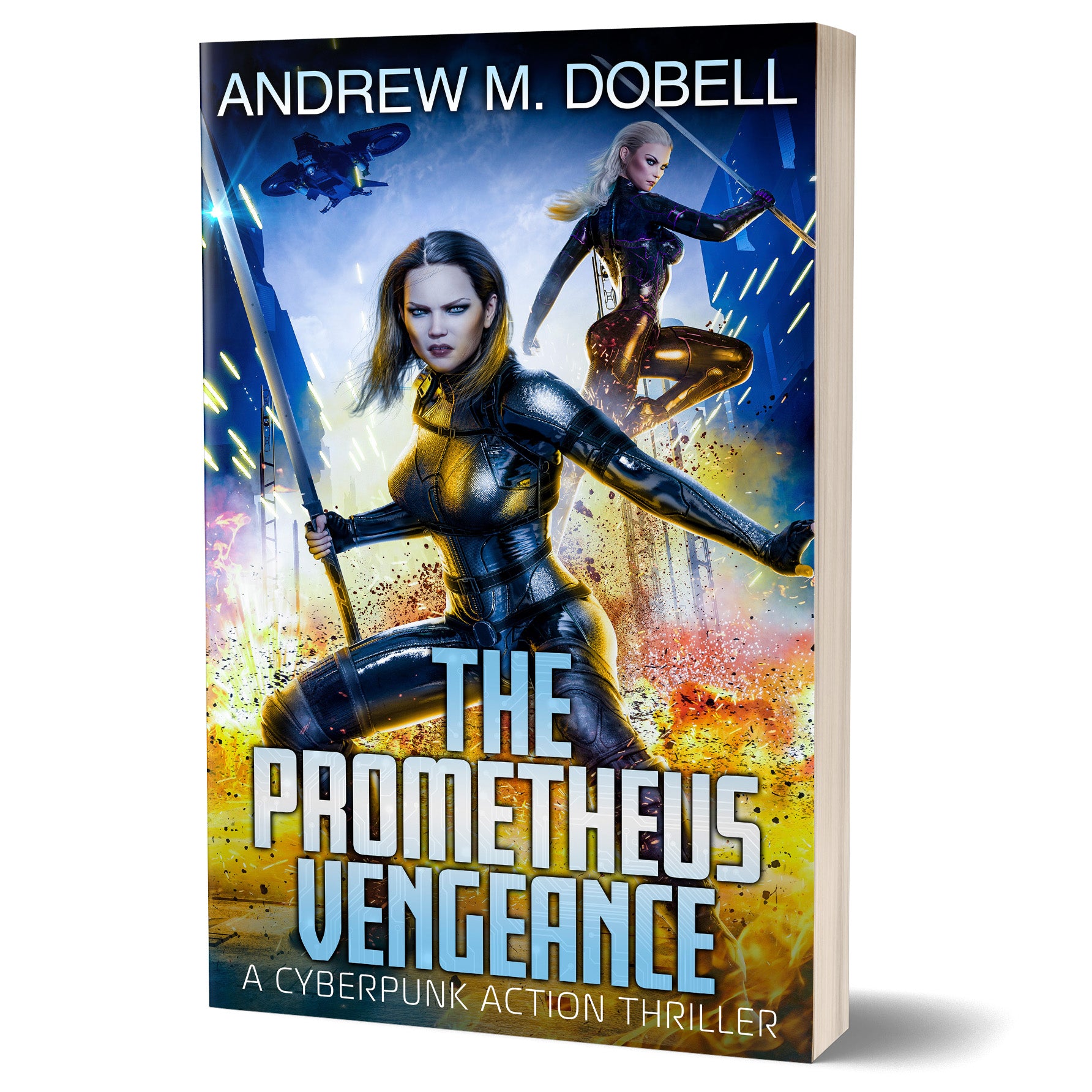 The Prometheus Vengeance, a cyberpunk action thriller series.