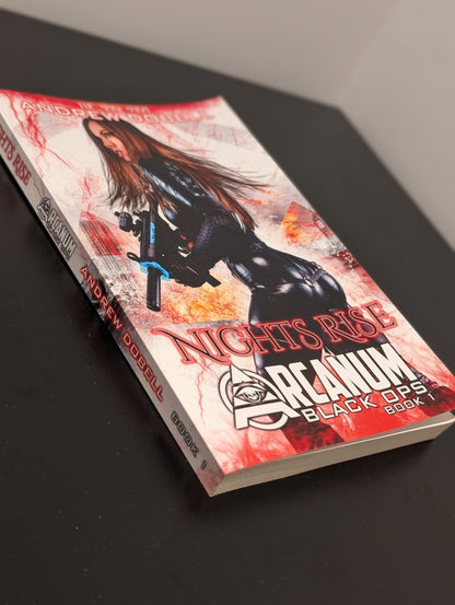 SIGNED PAPERBACK | Arcanum Black Ops: Out of Print Cover