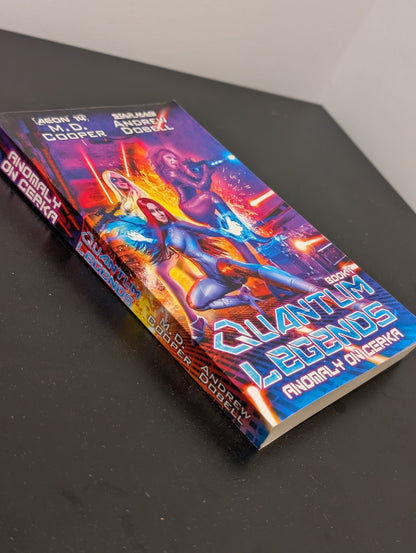 SIGNED PAPERBACK | Anomaly on Cerka: Quantum Legends 1