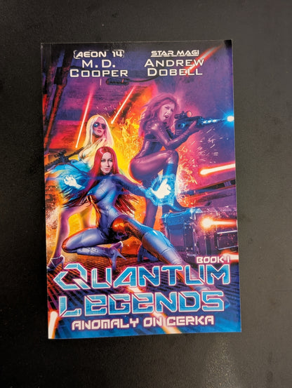 SIGNED PAPERBACK | Anomaly on Cerka: Quantum Legends 1