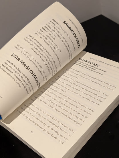 SIGNED PAPERBACK | Anomaly on Cerka: Quantum Legends 1